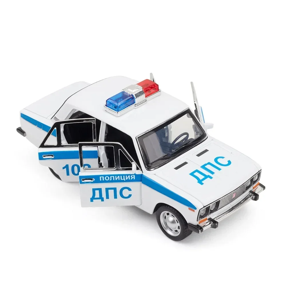 2016 Lada Police Car 1:24 Diecast Model 6 2016 Lada Police Car 1:24 Diecast Model - Image 6