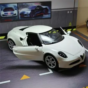 1:24 Alfa Romeo 4C Coupe Diecast Model 11 S3f733d33282744d8997616faedb32336z