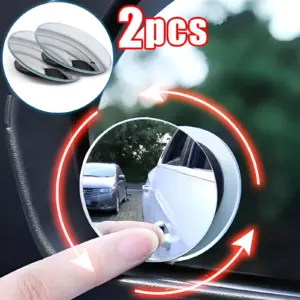 Universal Frameless Rear View Car Mirror 50mm