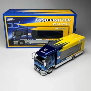 Blue 1/64 Fuso MK2 Container Truck Model 12 S3fec2b56c7124f91a431f88df5019908Q