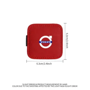 Stylish PU Leather Seat Belt Clip for Cars 15 S40015640b29a48c3b63667a3670e436e8