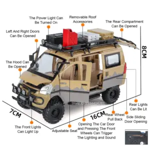 1:24 Scale Off-Road Vehicle Model in Alloy 11 S4049914590ac4c31a5cf402c9283fad4C
