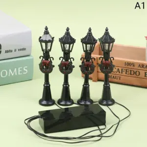 Miniature Festive Streetlights Set for Dollhouses 13 S405084819c544764b78161bc9f2b19f1r
