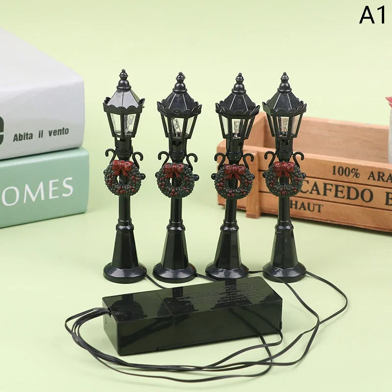 Miniature Festive Streetlights Set for Dollhouses 7 Miniature Festive Streetlights Set for Dollhouses - Image 7