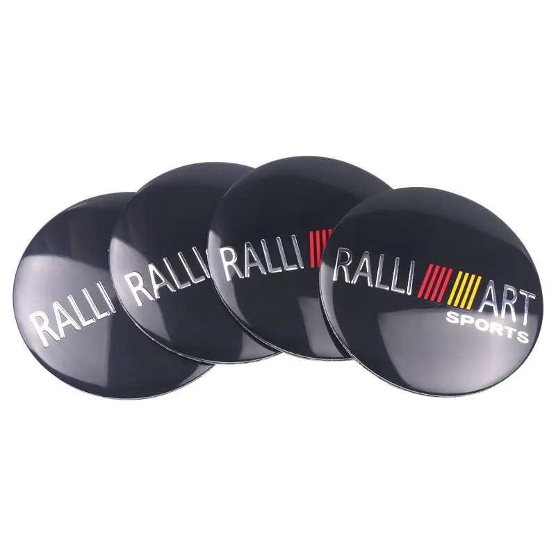 Mitsubishi Wheel Hub Cap Stickers Set 7 Mitsubishi Wheel Hub Cap Stickers Set - Image 7