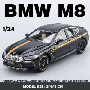 BMW M8 Supercar Die-Cast Model 1:24 Scale 18 S408e8be21db642259efb6e8f86803b23K