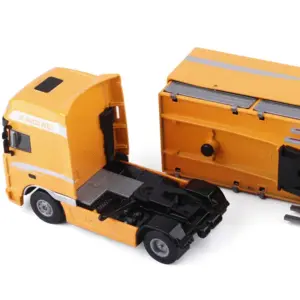 1/50 Diecast Flatbed Container Truck Model 13 S40a09216e2104ce7965b7f6357985f3bu
