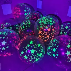 Vibrant Neon Glow Latex Balloons Set of 10 16 S40b4860107bd4c5fb62083f6cad0814bb