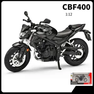 Honda CB400F Die-Cast Motorcycle Model 1:12 Scale 19 S40cad97e995c49908e157594ce60a817x