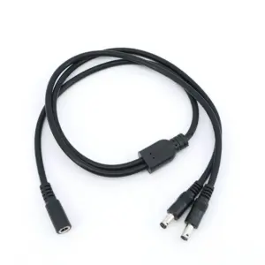 70cm Black DC Power Splitter Cable for CCTV 11 S41cd44bb7e8a45a488893a90c81a547cW