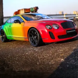 1:18 WELLY Bentley Supersports Diecast Model 7 S421932b8205e4126adc0eb7d5d78360fC