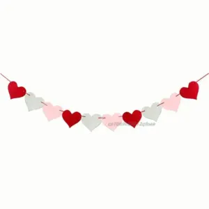 Valentine’s Heart Banner Garland for Celebrations 16 S4267b529a4bc43328da58bc5527d2efd8