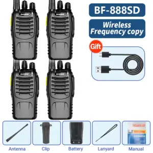 Baofeng BF-888SD UHF Walkie-Talkie 16Channels 18 S426a4cf5711a41d0b88bdd6320748725O