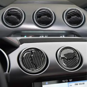 Ford Mustang 2015-2020 Carbon Fiber Interior Trim Set 13 S4298daeb0172457cb47a4ea6e30352a8w