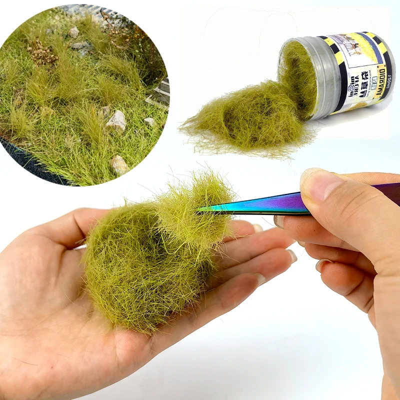 Realistic Miniature Grass Model for Dioramas 1 Realistic Miniature Grass Model for Dioramas