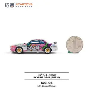 Vibrant 1:64 Nissan GTR BNR32 Diecast Model 10 S438b03f44ffb46cbbadcd1d02d4c05af0