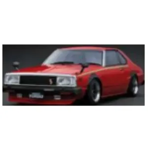 Vintage 1/18 Resin Sports Coupe Model in Red