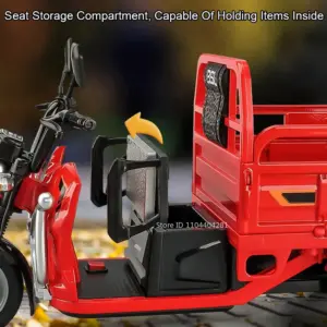 Vibrant Blue Electric Tricycle Model for Collectors 13 S43dd78955153458aacf0547bad83f7edn