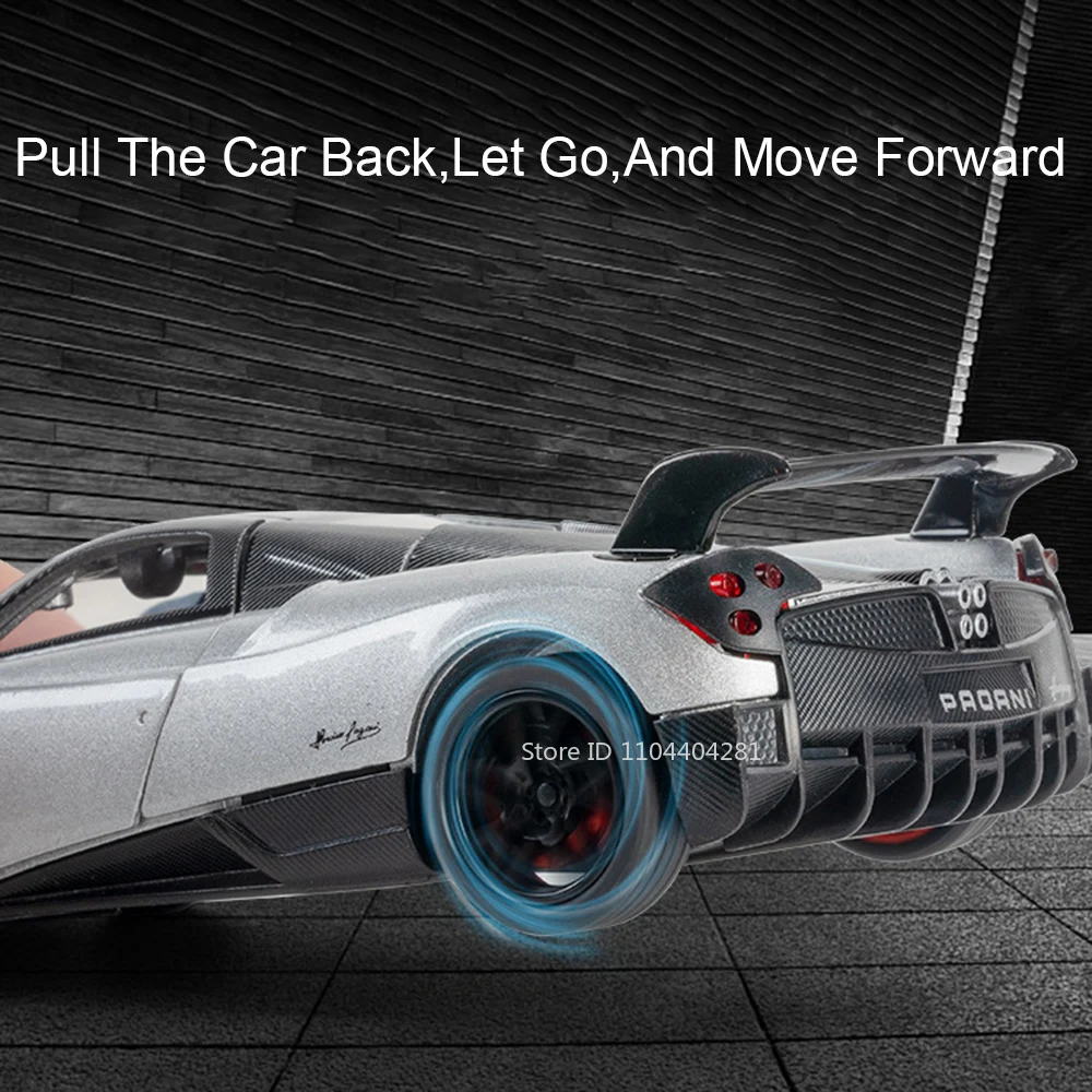 Pagani Huayra BC 1:32 Diecast Model in Green 4 Pagani Huayra BC 1:32 Diecast Model in Green - Image 4