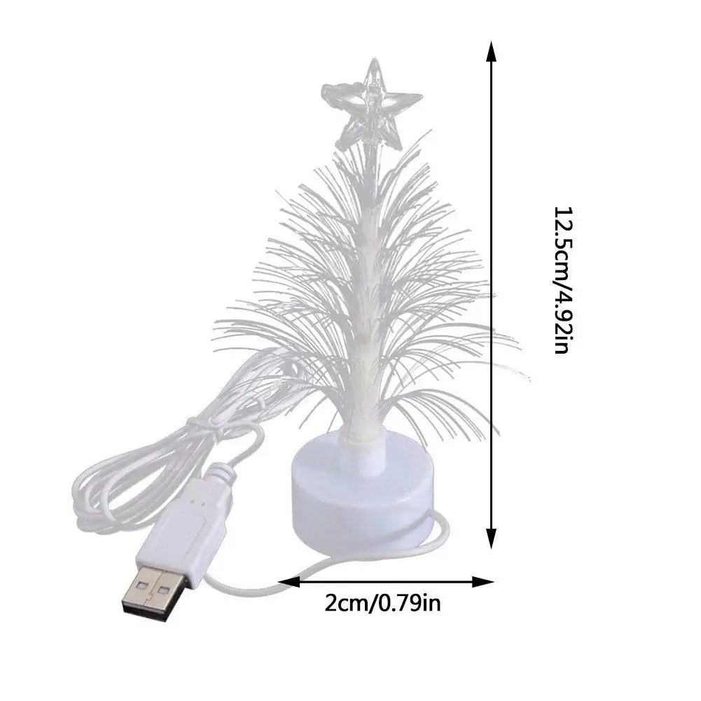USB Fiber Optic Christmas Tree for Desk 6 USB Fiber Optic Christmas Tree for Desk - Image 6