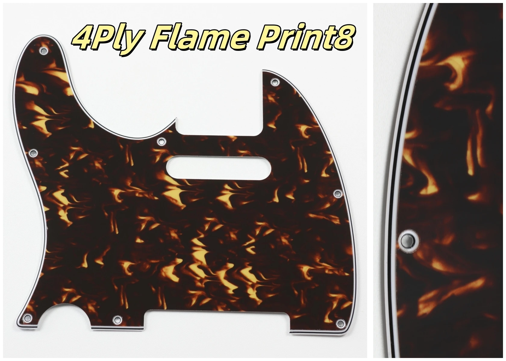 Left-Handed Telecaster Pickguard 3-Ply/4-Ply Options 28 Left-Handed Telecaster Pickguard 3-Ply/4-Ply Options - Image 28