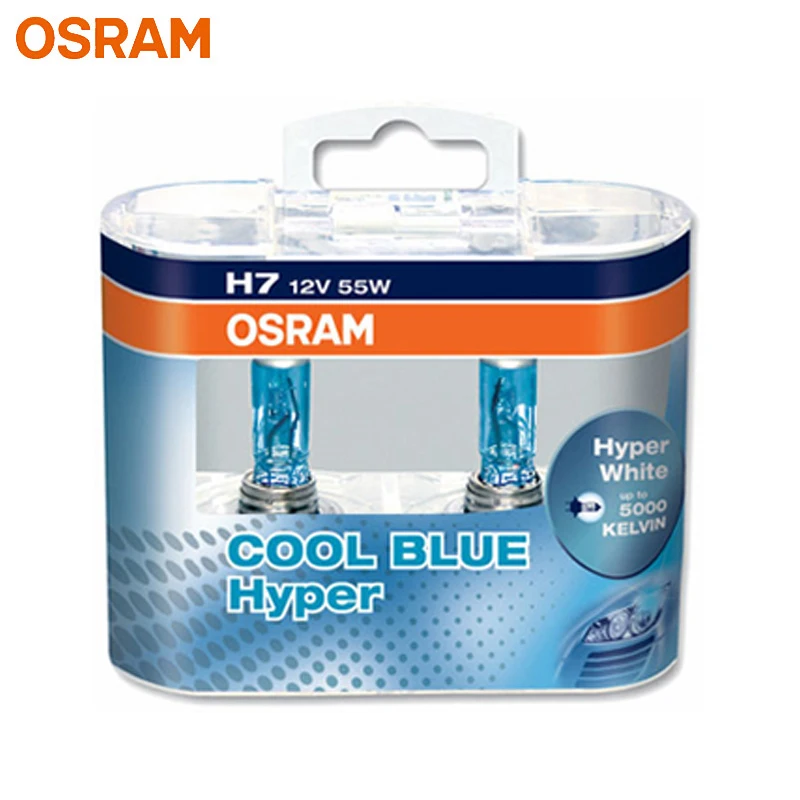 OSRAM H7 12V 55W Headlight Bulbs Set 2 OSRAM H7 12V 55W Headlight Bulbs Set - Image 2
