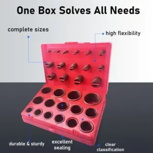 Durable Rubber O-Ring Assortment Kit 10 S450ad689b84f45e89cc12c3b4d76aca1g