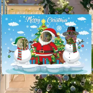 Festive Christmas Backdrop Cloth for Holiday Decor 13 S451b44e1e15146918ac1a4ac55ca59cdG