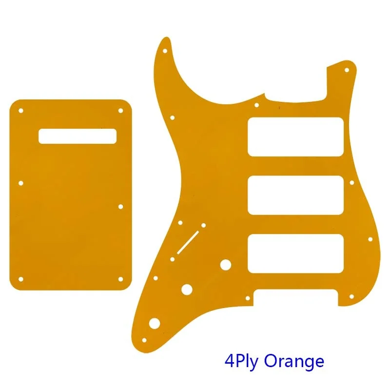 Left-Handed 3 P90 Strat Guitar Pickguard 23 Left-Handed 3 P90 Strat Guitar Pickguard - Image 23