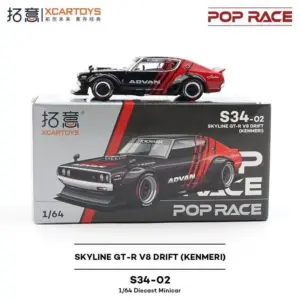 Skyline GT-R V8 Drift Model S34-02 1:64 Scale 10 S45dacfa4fce548cdaebb16b70803bc385