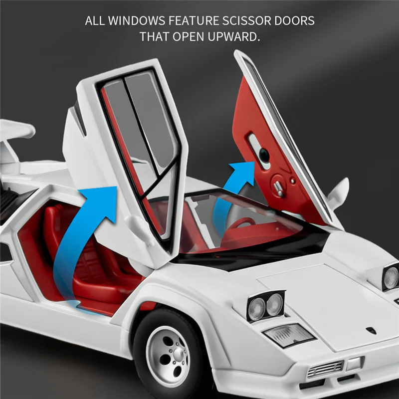 1:32 Lamborghini Countach LP5000s Diecast Model 2 1:32 Lamborghini Countach LP5000s Diecast Model - Image 2