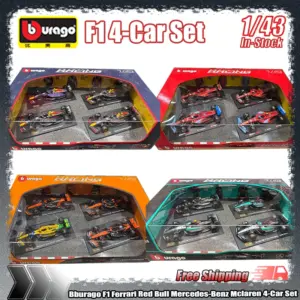 1:43 F1 Car Diecast Model Set by Bburago