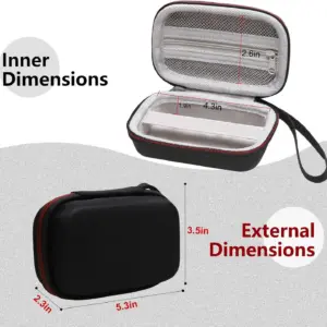 Wireless Lavalier Microphone Case 5.3 x 3.5 x 2.3" 4 S46b221d3e6c5430cb91db8ec81cdb8cem