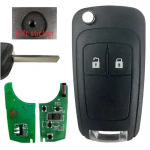 Chevrolet Buick Remote Key Fob Shell 2-5 Buttons 23 S46da814bac9f41509b2c3d1409273a55s