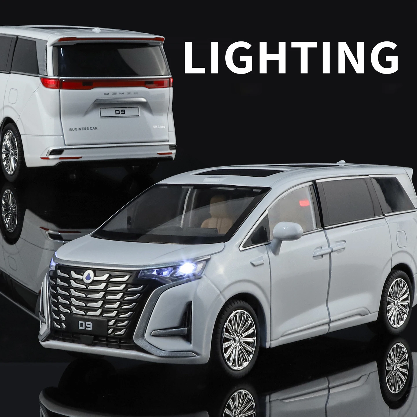 Denza D9 MPV 1:24 Diecast Model Replica 2 Denza D9 MPV 1:24 Diecast Model Replica - Image 2
