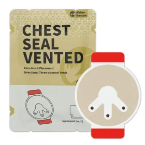 Rhino Rescue Vented Chest Seal CR-CS02 2/6 Pack 14 S4732a92c5bae40f5b91a3c140396ebe6h