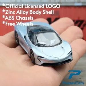 McLaren Speedtail Diecast Model 1:64 Scale 10 S4743a7bad76842eeb34adda950820745o