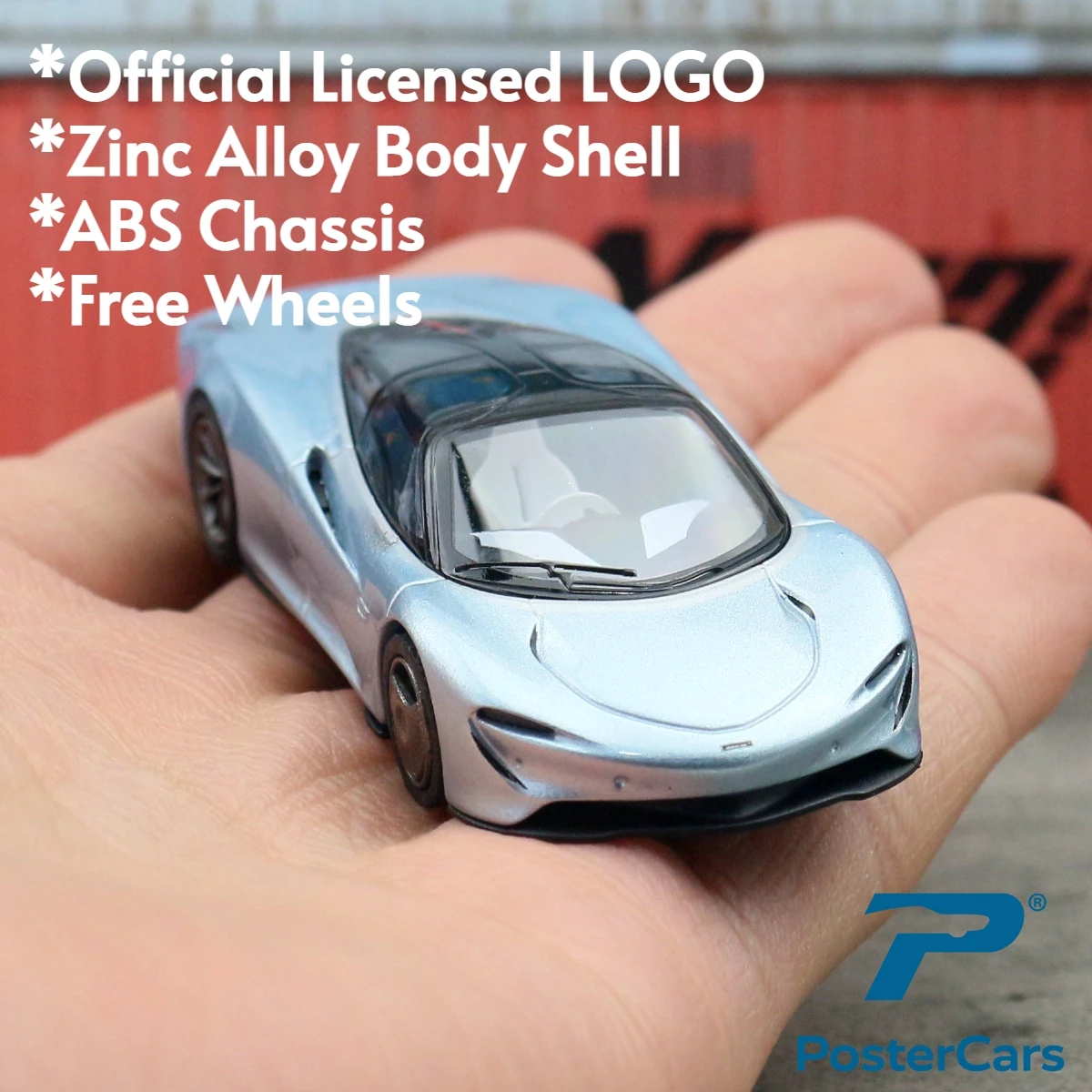 McLaren Speedtail Diecast Model 1:64 Scale 3 McLaren Speedtail Diecast Model 1:64 Scale - Image 3