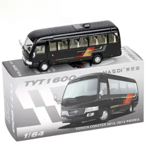 MASDI 1/64 Coaster Bus Diecast Model 13 S474a078eb850483ab62004ce7adab206b