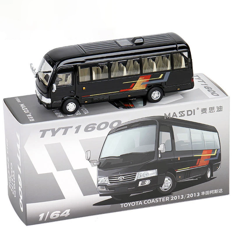 MASDI 1/64 Coaster Bus Diecast Model 7 MASDI 1/64 Coaster Bus Diecast Model - Image 7