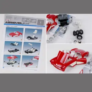 1957 Chevrolet Corvette 1:24 Diecast Model 9 S4778b44cf5b9450a87dc94649d04b191b