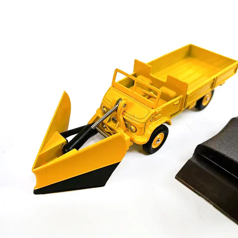 Vibrant Yellow Unimog Snow Shovel Model 5 Vibrant Yellow Unimog Snow Shovel Model - Image 5