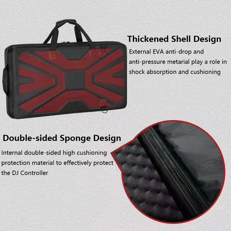 Black EVA DJ Controller Protective Case 2 Black EVA DJ Controller Protective Case - Image 2