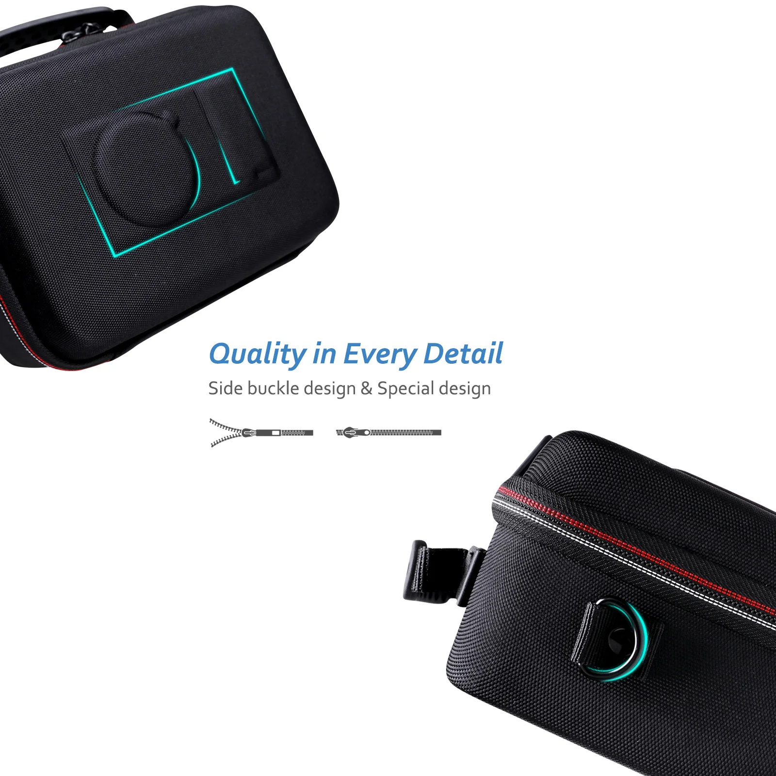 Black EVA Hard Case for Sony ZV-1 Cameras 4 Black EVA Hard Case for Sony ZV-1 Cameras - Image 4