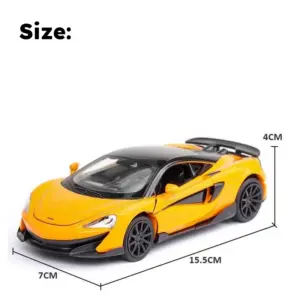 McLaren 600LT Diecast Model 1/32 Scale Orange 11 S482da458c8de4e259fb2b85dd0bcc435S