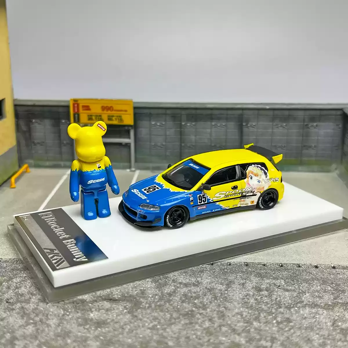 HKM 1:64 Honda Civic Sports Car Model Set 9 HKM 1:64 Honda Civic Sports Car Model Set - Image 9