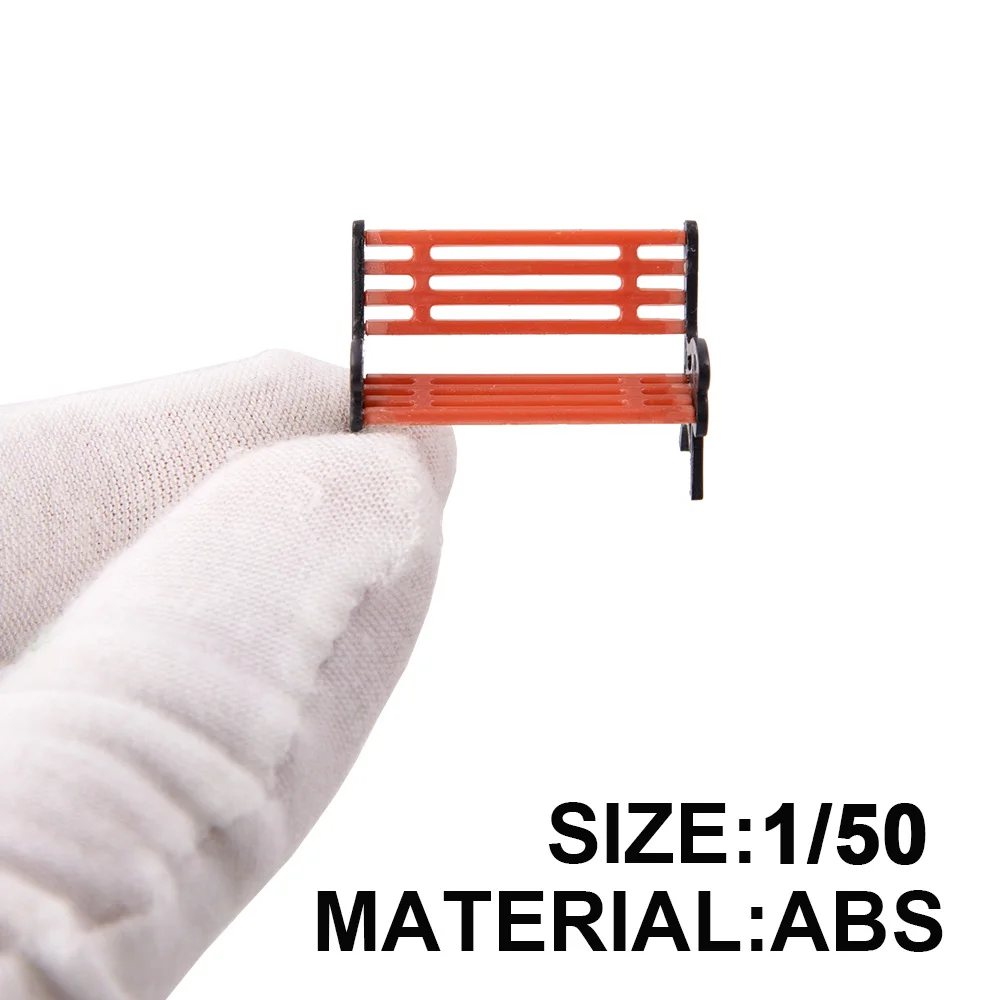 Vibrant Model Park Benches Set of 10 8 Vibrant Model Park Benches Set of 10 - Image 8