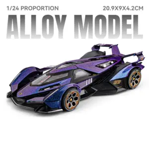 V12 Vision GT 1:24 Diecast Model Car 19 S48ba9c326c714fc9a4efd5a721106287q
