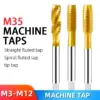 Industrial Cobalt-Tipped Screw Tap Set 7pcs M3–M12