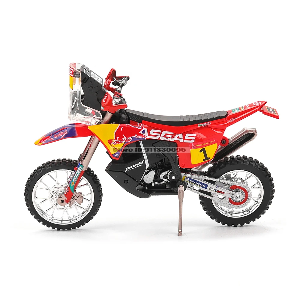 GASGAS RX450F Rally Motorcycle Diecast Model 2 GASGAS RX450F Rally Motorcycle Diecast Model - Image 2